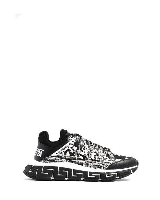 Versace White Sneakers Mehrfarbig