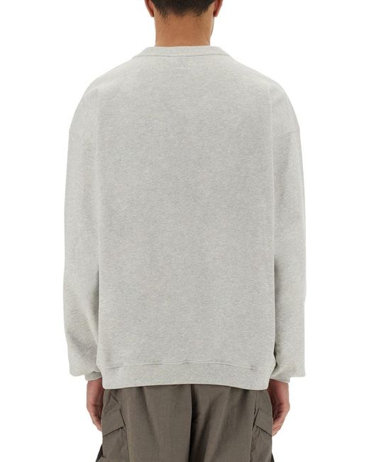 Represent Gray Sweatshirt Initial for men