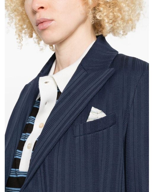 Circolo 1901 Blue Jackets Blu Cotton
