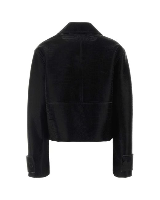 Gucci Black Leather Jacket