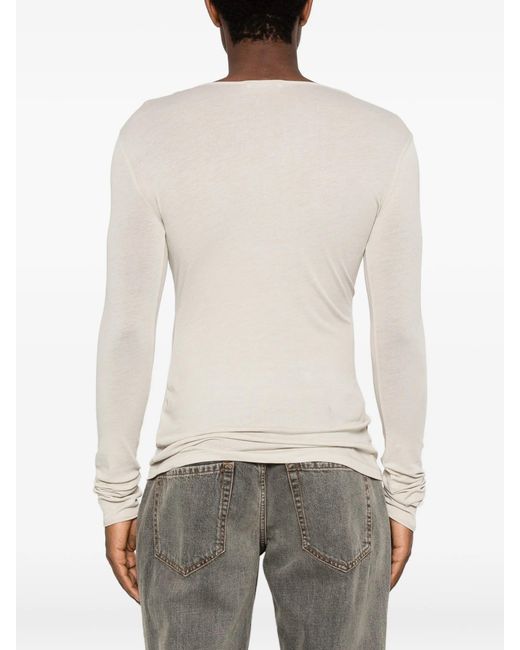 Entire studios White Sheer Long Sleeve