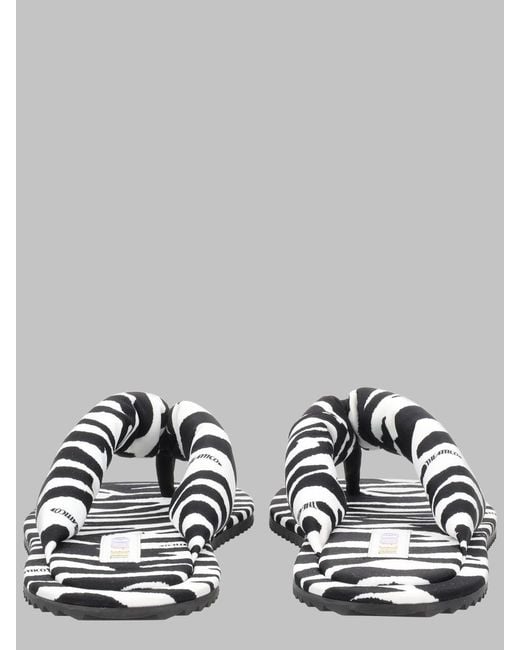 The Attico Metallic Mini Flats For
