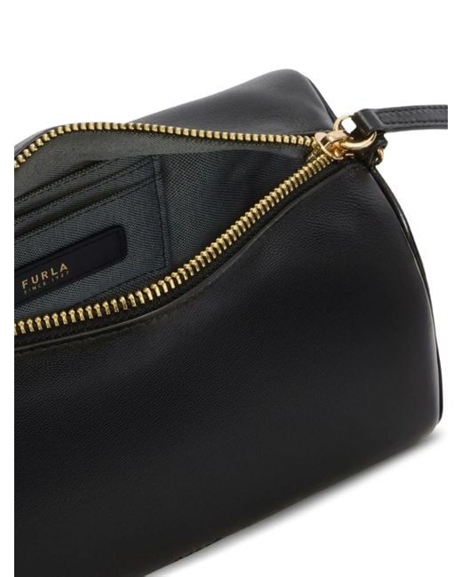Furla Black Talia Mini Crossbody