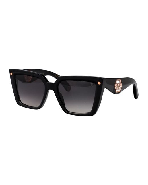 Philipp Plein Black Sunglasses