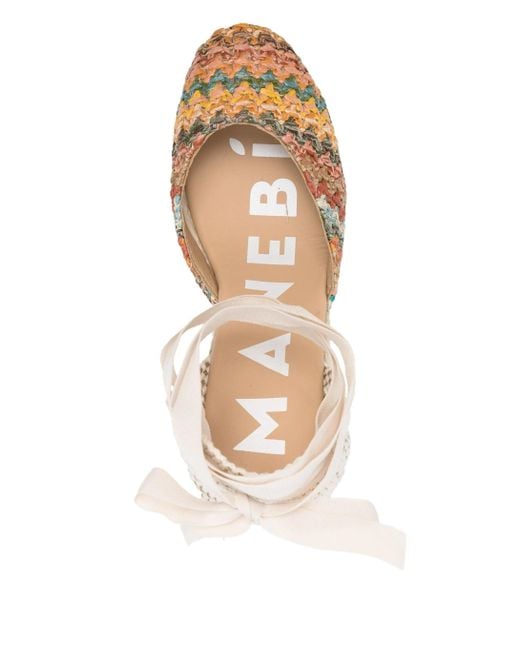 Manebí Natural Wedge Espadrilles
