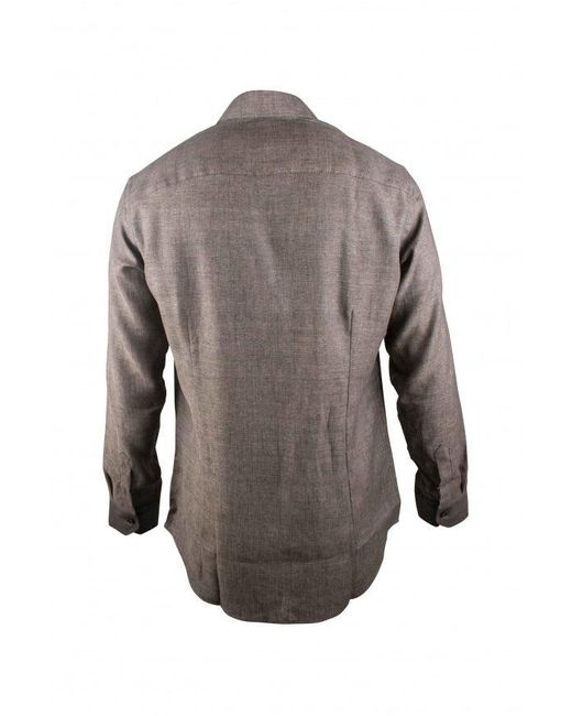 Moorer Gray Shirt for men