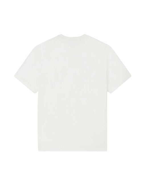 KENZO White Embroidered Wild Tiger" Cotton T Shirt