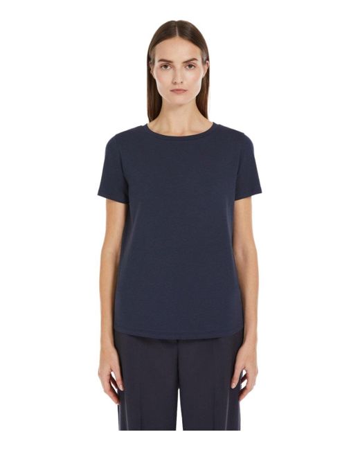 Weekend by Maxmara Blue Multib T Shirt for men