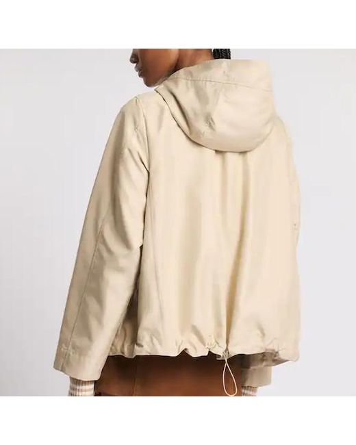 Fay Korte Parka in het Natural