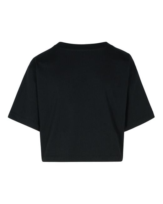 Moschino Black Cotton T-Shirt