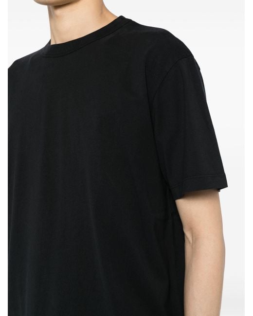 Tekla Black Sleeping T Shirt