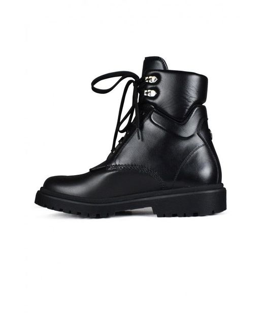 Moncler Black Patty Ankle Boots
