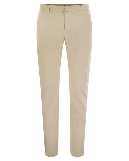 Dondup Natural Spiritissimo Regular Chino Trousers for men