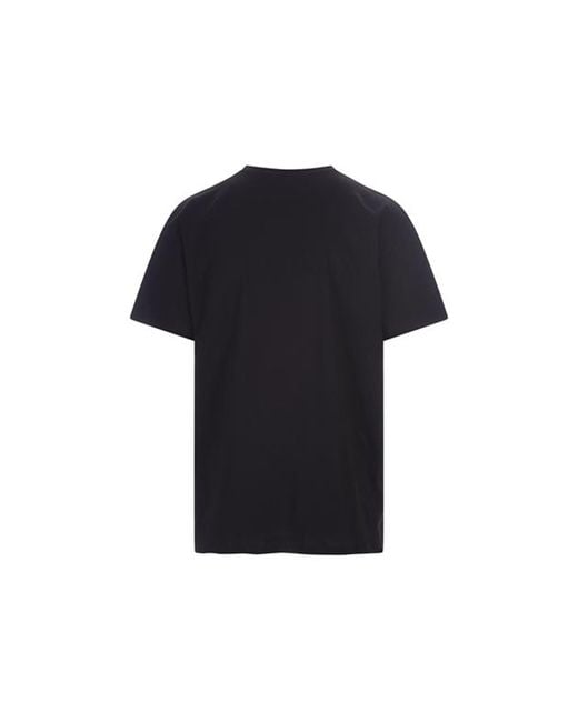 Alexander McQueen Logo T -Shirt in Black für Herren
