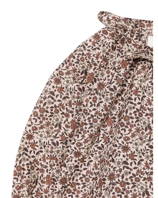 Teddy & Minou Natural M/L Floral Shirt