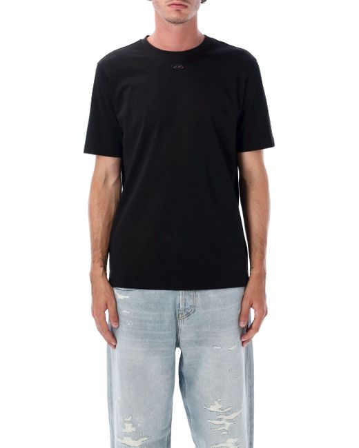 DIESEL T -shirts En Polos Zwart in het Black voor heren