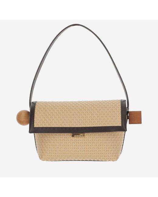 Borsa Le Rond Carré di Jacquemus in Metallic