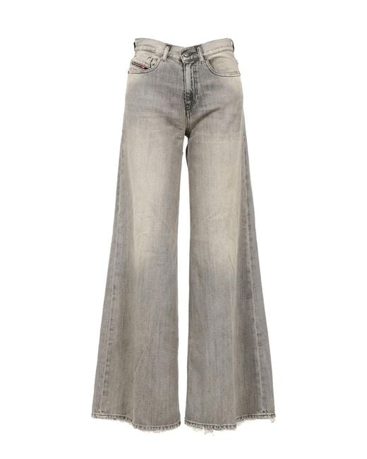 DIESEL Gray Jeans