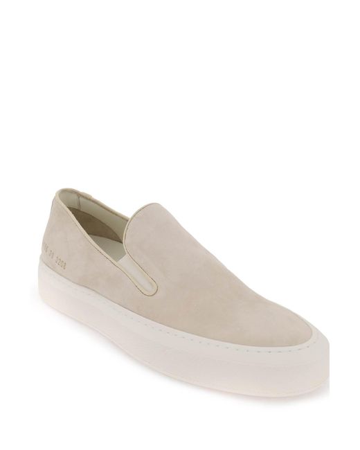 Common Projects White Slip-On Sneakers