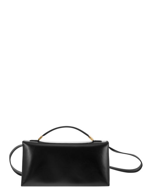 Marni Black Prisma Leather Handbag