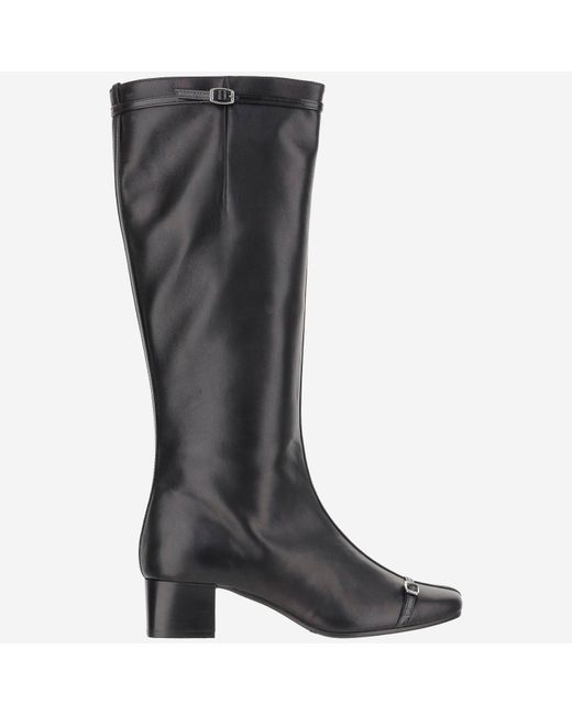 CAREL PARIS Black Leder Starterstiefel