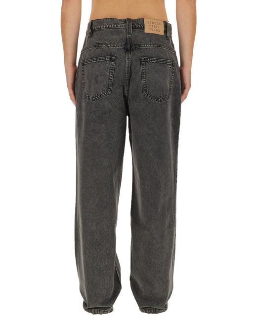 Etudes Studio Gray Jeans Wide Leg for men