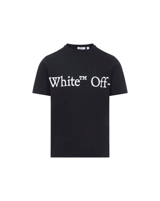 Off-White c/o Virgil Abloh Black Bookish Scarf Regular S/S Tee