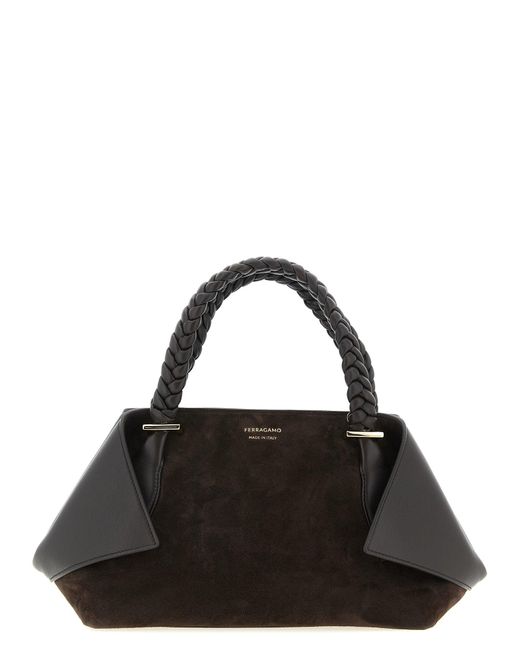 'Bufanda Th S'Bolso Ferragamo de color Black