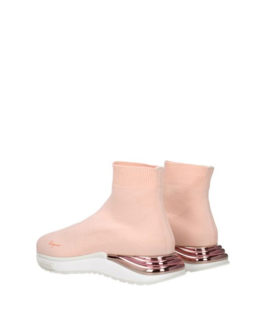 Ferragamo Pink Sneakers