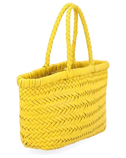 Dragon Diffusion Yellow "flat Gora" Mini Bag