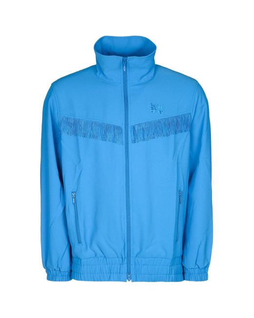 Needles Blue Jackets And Vests for men