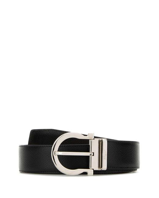 Ferragamo White Single Gancio for men