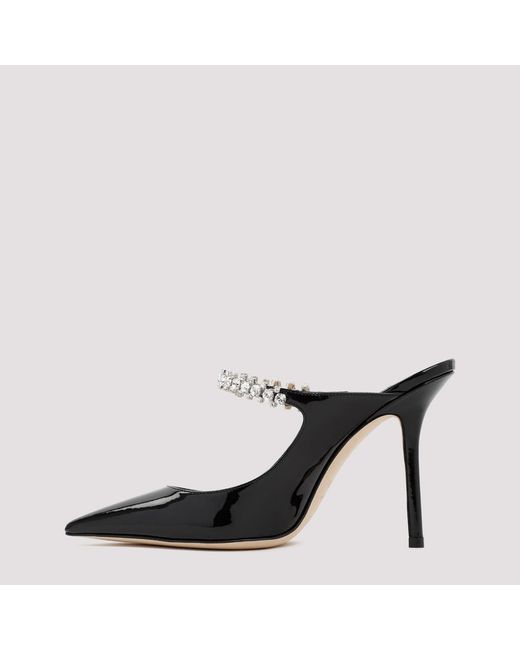 Jimmy Choo Black Bing 100 Patent Pump
