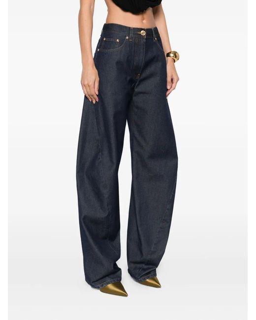 Boyfriend Jeans Versace de color Blue