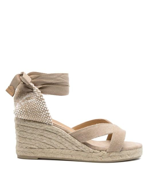 Cataner Bailey Canvas Espadriles di Castaner in Natural