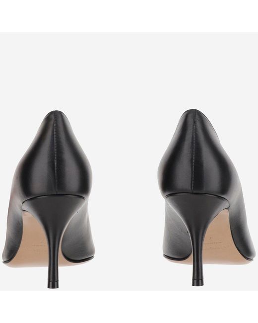 Ferragamo Black Gancini Maxi Pumps