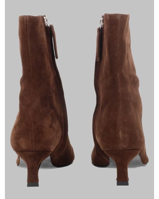 Alohas Brown Chic 100% Leather Boots
