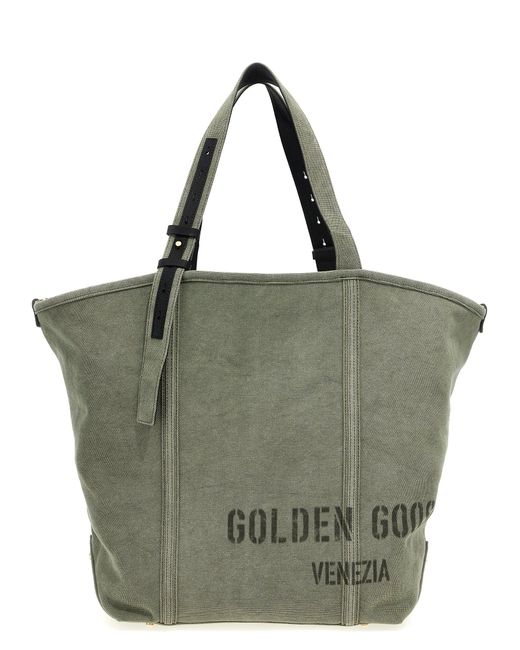 Bolsa de compras '24 .7 ' Golden Goose Deluxe Brand de color Green
