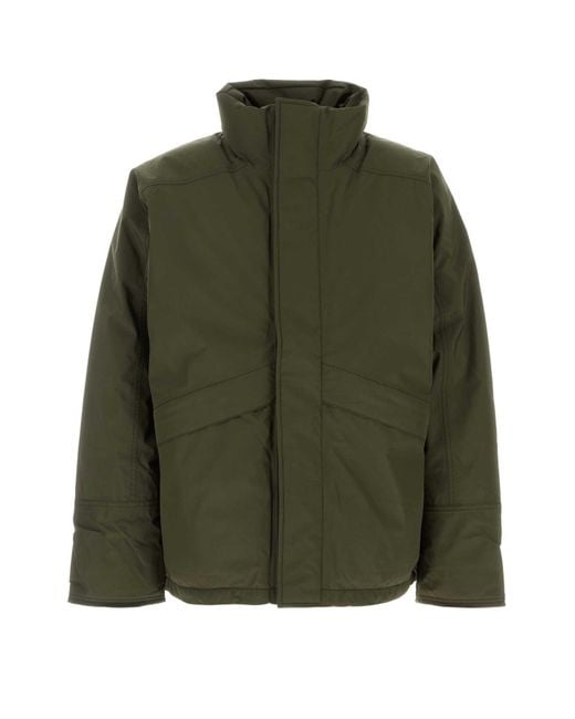 Nanamica Green Army Polyester Down Jacket