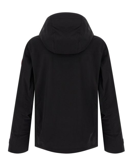 Canada Goose Black 'Rupert' Rain Jacket for men
