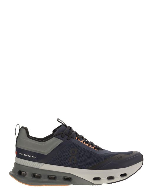 On Shoes Blue Cloudnova X for men