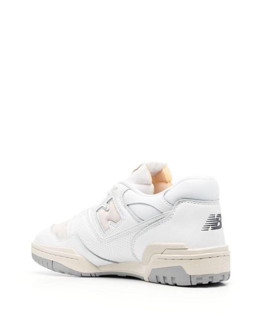 New Balance White Sneakers for men