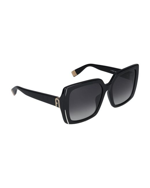 Furla Black Sunglasses Sfu707 /17/140 for men