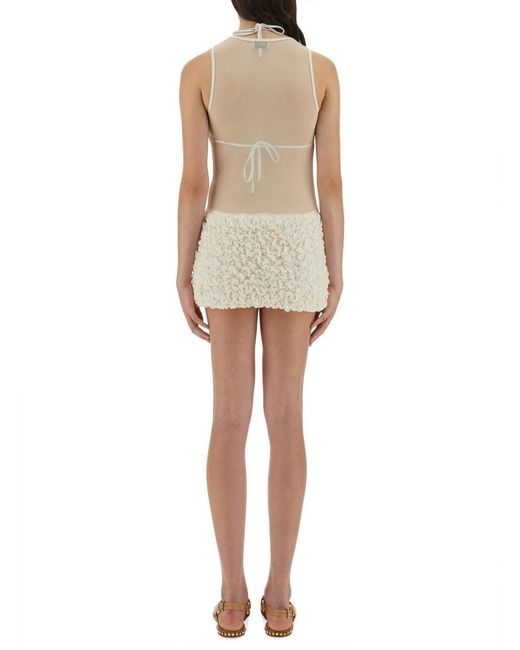 Selia Richwood Natural Mini "Poncik" Dress