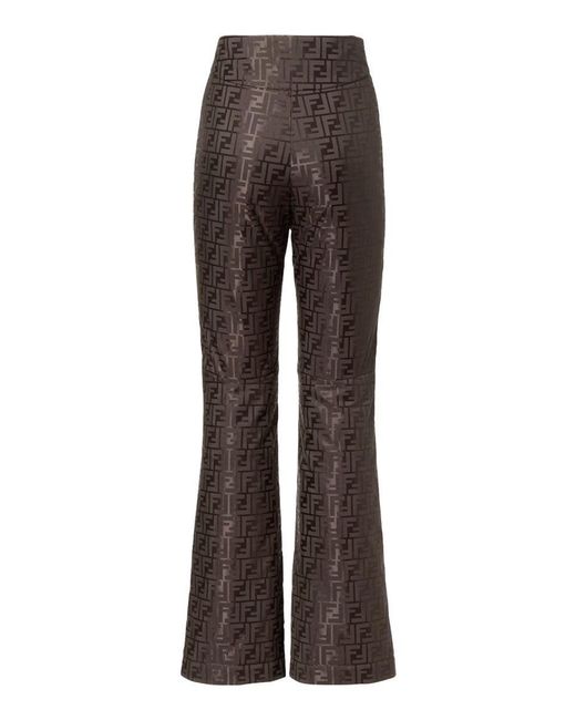Fendi Brown Ski Pants