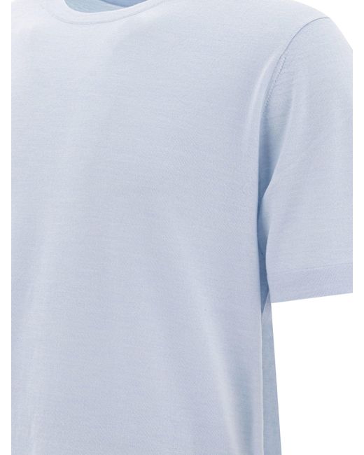 Vince T -Shirts in Blue für Herren