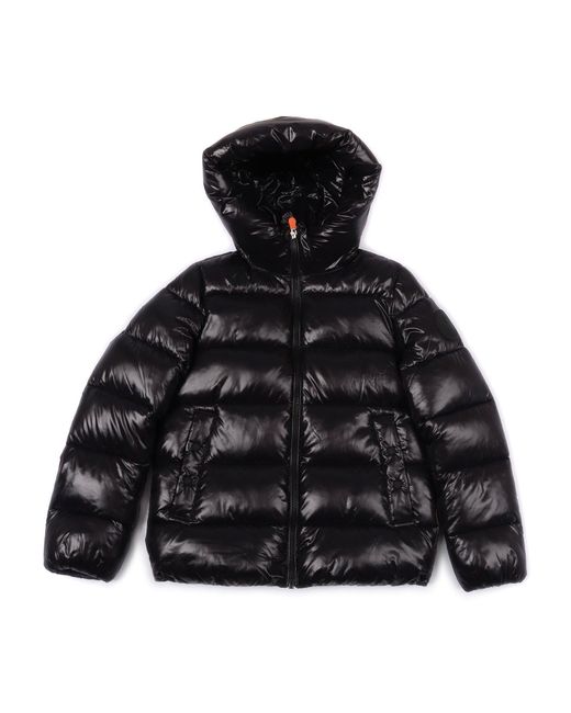 Save The Duck Black Ulya Hooded Jacket