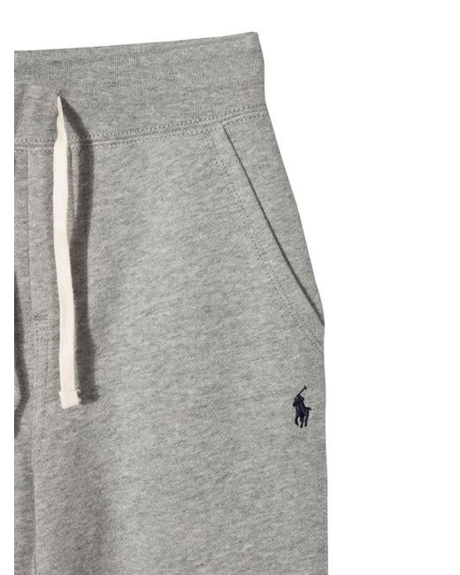 Polo Ralph Lauren Gray Seasonal Fleece-Jogger-Bottoms-Pant