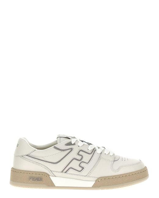 Match Sneakers Bianco-Uomo di Fendi in White da Uomo