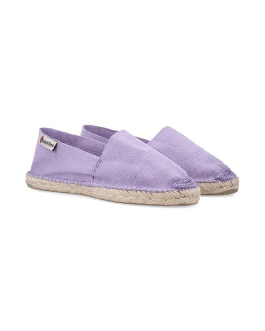 Espadrilles Purple Flat Shoes